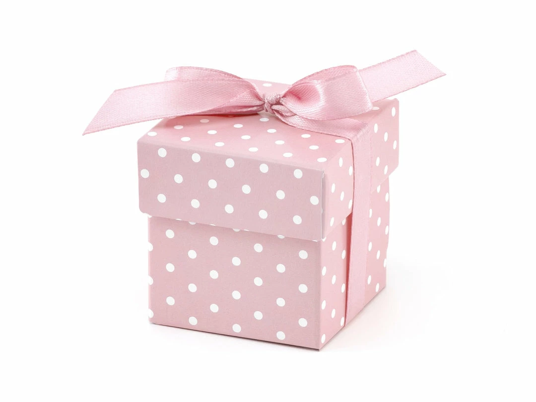 Partydecor Baby Pink Favour Boxes Pack Of 10 Baby Shower & Gender Reveal 3 Partydecor Baby Pink Favour Boxes Pack Of 10 Baby Shower & Gender Reveal