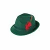 Wicked Oktoberfest Costumes Bavarian Alpine Hat Green