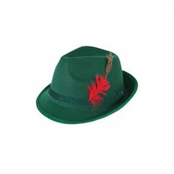 Wicked Oktoberfest Costumes Bavarian Alpine Hat Green