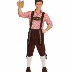 Widmann World Costumes Bavarian Lederhosen Costume Brown
