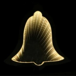 Fiestas Guirca Bell Silver Infinity Tunnel Light 20cm Christmas Gift And Decoration Ideas