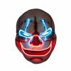Wicked Halloween Creepy Clown Light Up Mask