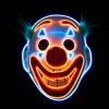 Wicked Happy Clown Light Up Mask Halloween 2 Wicked Happy Clown Light Up Mask Halloween