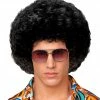 Widmann Black 70's Disco Wig Unisex