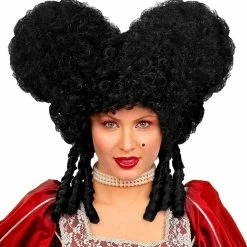 Widmann Black Baroque Wig