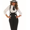 Funshack Black Gangster Lady Costume 1 Funshack Black Gangster Lady Costume