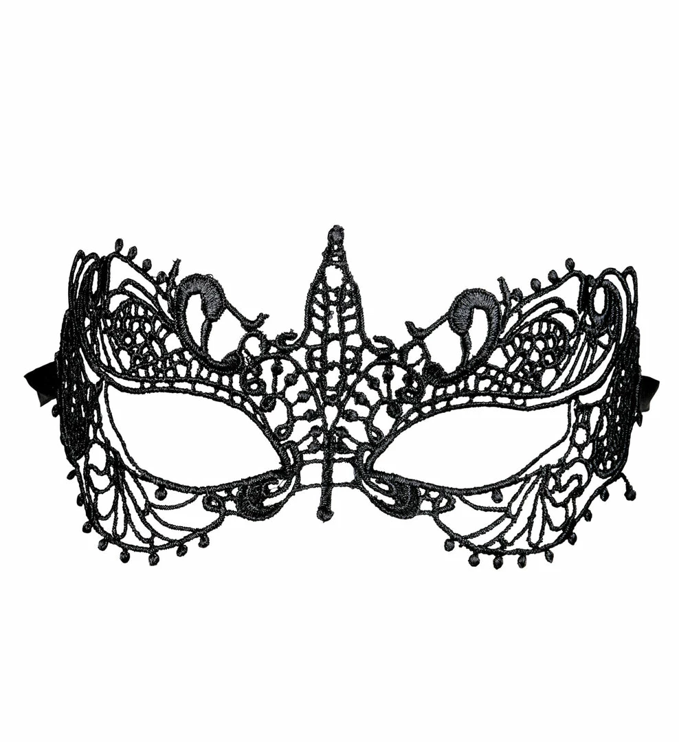 Widmann Black Lace Eye-mask 4 Widmann Black Lace Eye-mask