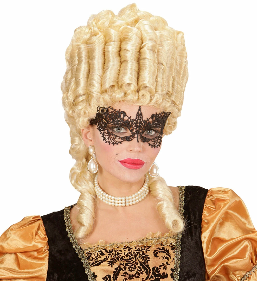 Widmann Black Lace Eye-mask 3 Widmann Black Lace Eye-mask