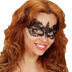 Widmann Black Lace Eye-mask 7 Widmann Black Lace Eye-mask