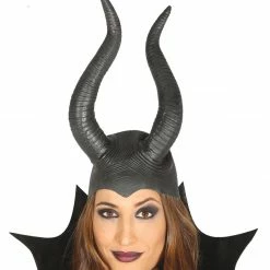Fiestas Guirca TV & Film Black Maleficent Headpiece
