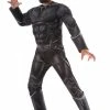 Rubies Superhero & Villiain Black Panther Deluxe Costume Boys 2 Rubies Superhero & Villiain Black Panther Deluxe Costume Boys