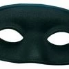 Bristol Masks Black Satin Gents Masquerade Mask 1 Bristol Masks Black Satin Gents Masquerade Mask