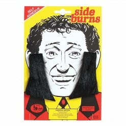 Bristol Black Sideburns Costume Accessories