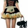 Halloween Leg Avenue 2pc Black Widow Witch Costume 2 Halloween Leg Avenue 2pc Black Widow Witch Costume