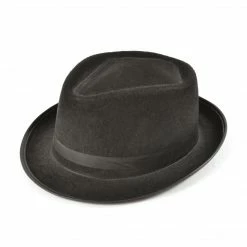 Bristol Black Fedora Blues Brothers Hat
