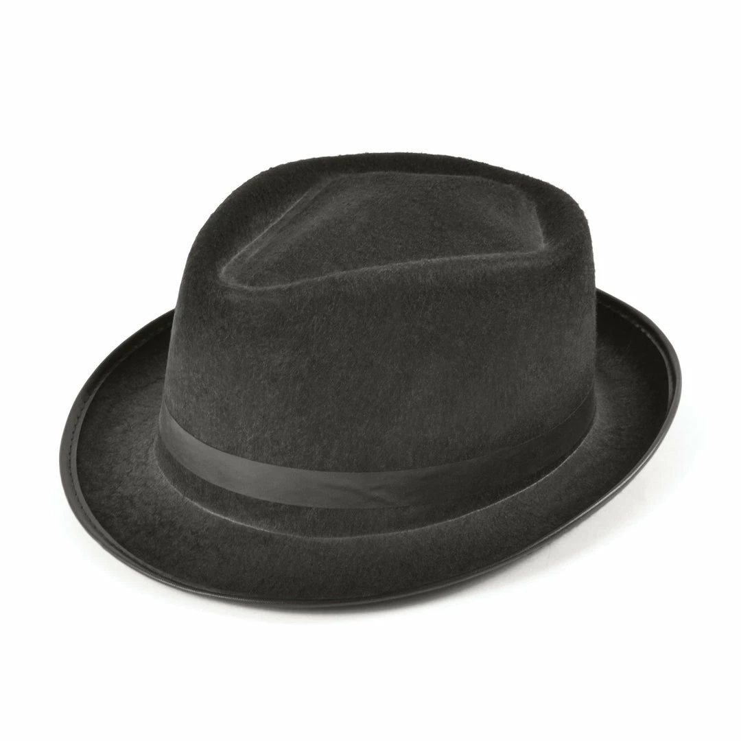 Bristol Black Fedora Blues Brothers Hat 3 Bristol Black Fedora Blues Brothers Hat