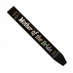 My Fancy Dress Black Mother Of The Bride Hen Party Sash Party Supplies