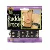 My Fancy Dress Decades And History Black Studded Skull Bracelet 2 My Fancy Dress Decades And History Black Studded Skull Bracelet