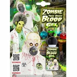 Widmann Halloween Accessories Blood Gel Zombie Green 28 Ml