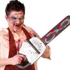 Fiestas Guirca Bloody Chainsaw Halloween Accessories