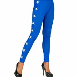 Widmann Blue Stars Leggings