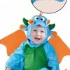 Fiestas Guirca Blue Baby Dragon Toddler Costume Halloween 2 Fiestas Guirca Blue Baby Dragon Toddler Costume Halloween