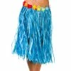 Wicked Hawaiian Costumes Blue Hawaiian Grass Skirt Flower Waist 2 Wicked Hawaiian Costumes Blue Hawaiian Grass Skirt Flower Waist