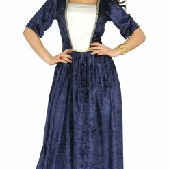 Fiestas Guirca Blue Renaissance Maiden Dress Costume