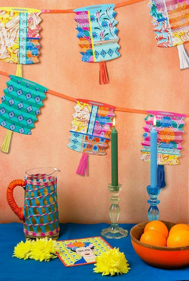 Talking Tables Boho Tassel Lantern Garland 5 Talking Tables Boho Tassel Lantern Garland