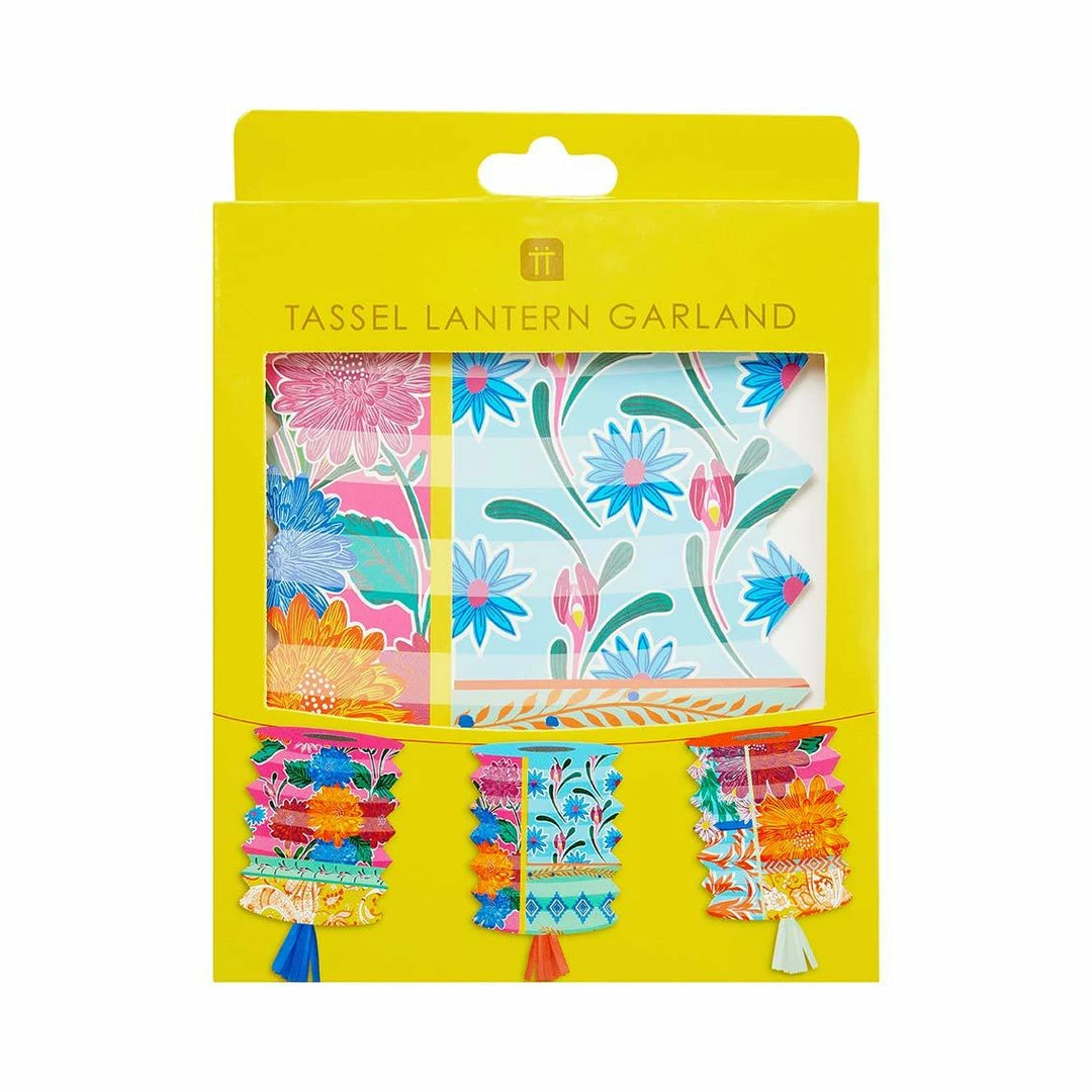 Talking Tables Boho Tassel Lantern Garland 3 Talking Tables Boho Tassel Lantern Garland