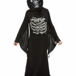 Smiffy's Skeleton Reaper Costume Boys Halloween 5 Smiffy's Skeleton Reaper Costume Boys Halloween