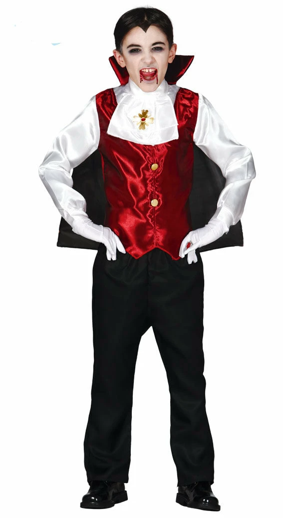 Fiestas Guirca Halloween Gothic Vampire Boy Costume 3 Fiestas Guirca Halloween Gothic Vampire Boy Costume