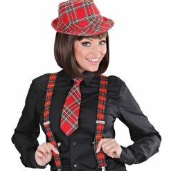 Bristol Braces Punk Tartan 1920's