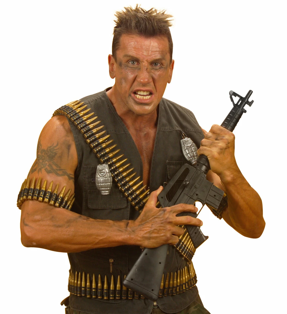 Bristol Army & Air Costumes Bullet Belt 3 Bristol Army & Air Costumes Bullet Belt