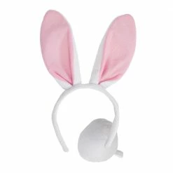 Wicked Bunny Rabbit Ear And Tail Set