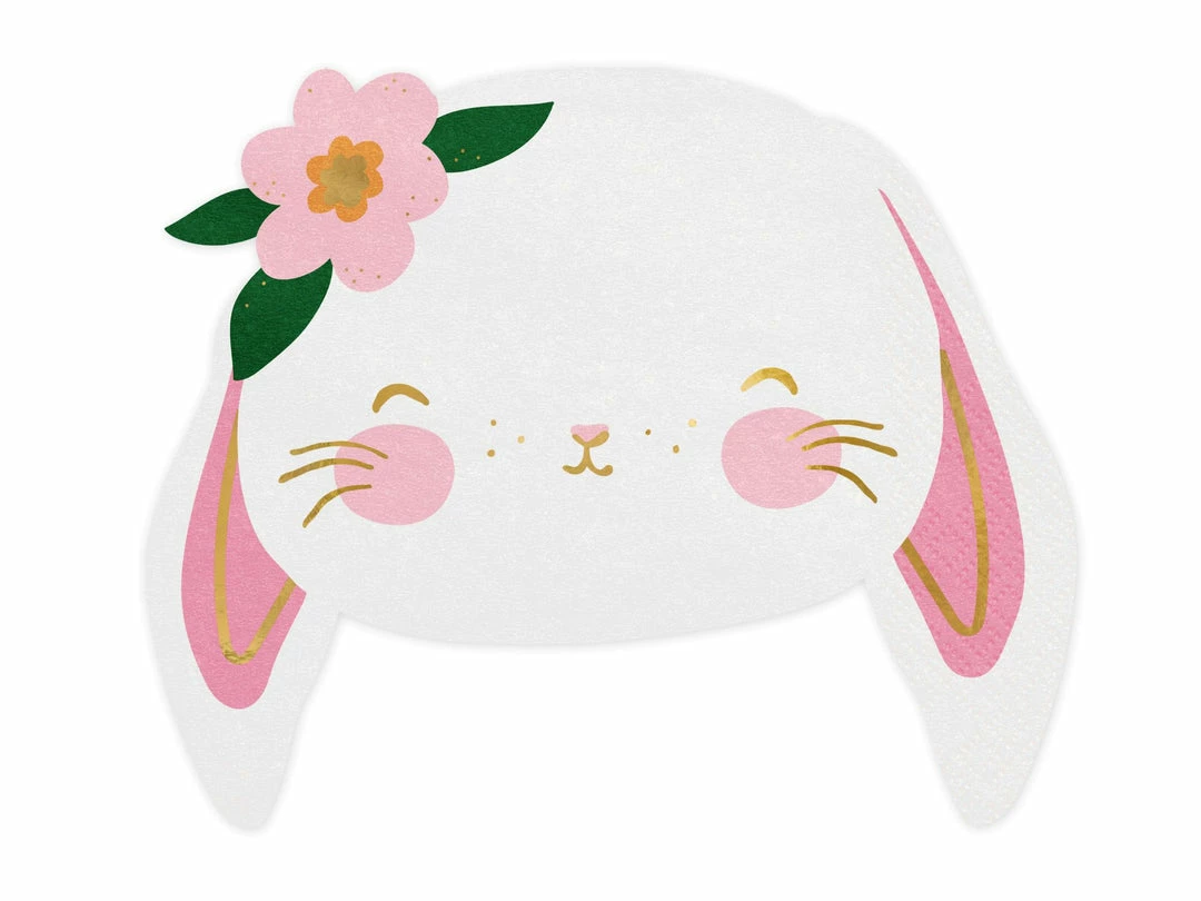 Talking Tables Bunny Rabbit Paper Napkins Pack Of 20 3 Talking Tables Bunny Rabbit Paper Napkins Pack Of 20