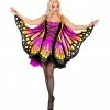 Widmann Butterfly Costume Pink And Yellow Adult 2 Widmann Butterfly Costume Pink And Yellow Adult