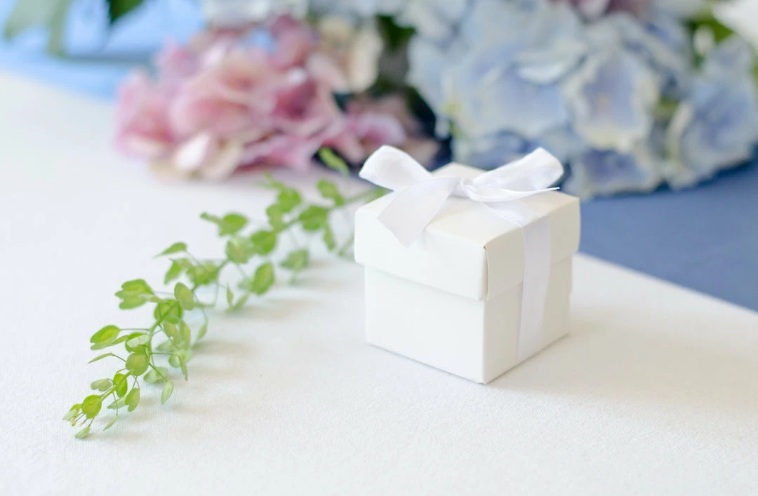 Partydecor Cake Boxes With Ribbon White Pack Of 10 3 Partydecor Cake Boxes With Ribbon White Pack Of 10