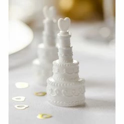 Partydecor Wedding Cake Bubbles White 24 Pack