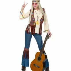 Widmann 1960's California Hippie Costume Ladies