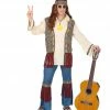 Widmann California Hippie Costume Men's 1960's 1 Widmann California Hippie Costume Men's 1960's