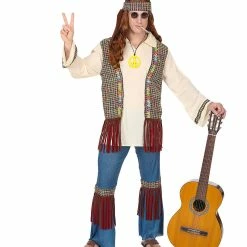 Widmann California Hippie Costume Men's 1960's