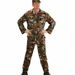 Widmann Uniform Costumes Camouflage Soldier Costume Adult