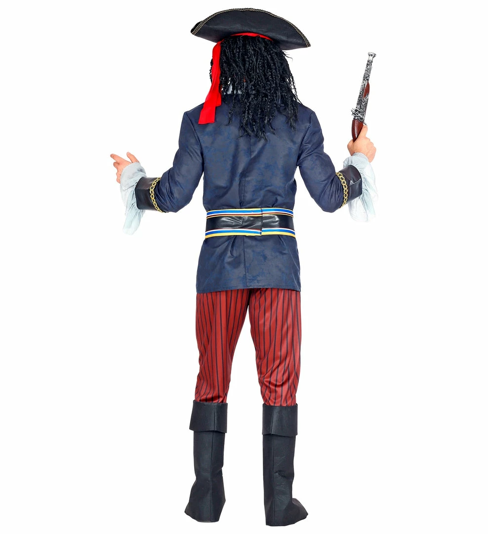 Widmann Caribbean Pirate Captain Costume Men's Pirate Costumes 6 Widmann Caribbean Pirate Captain Costume Men's Pirate Costumes