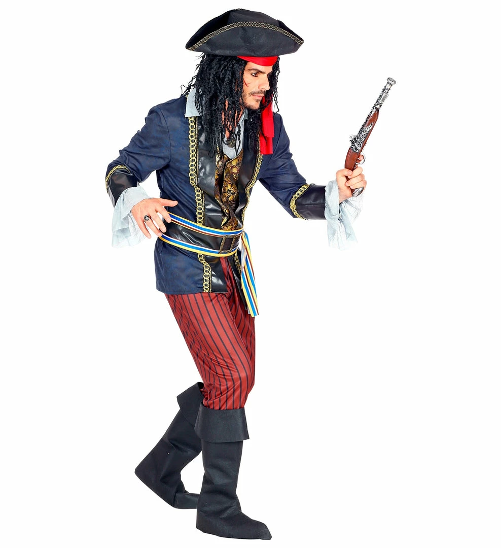 Widmann Caribbean Pirate Captain Costume Men's Pirate Costumes 5 Widmann Caribbean Pirate Captain Costume Men's Pirate Costumes