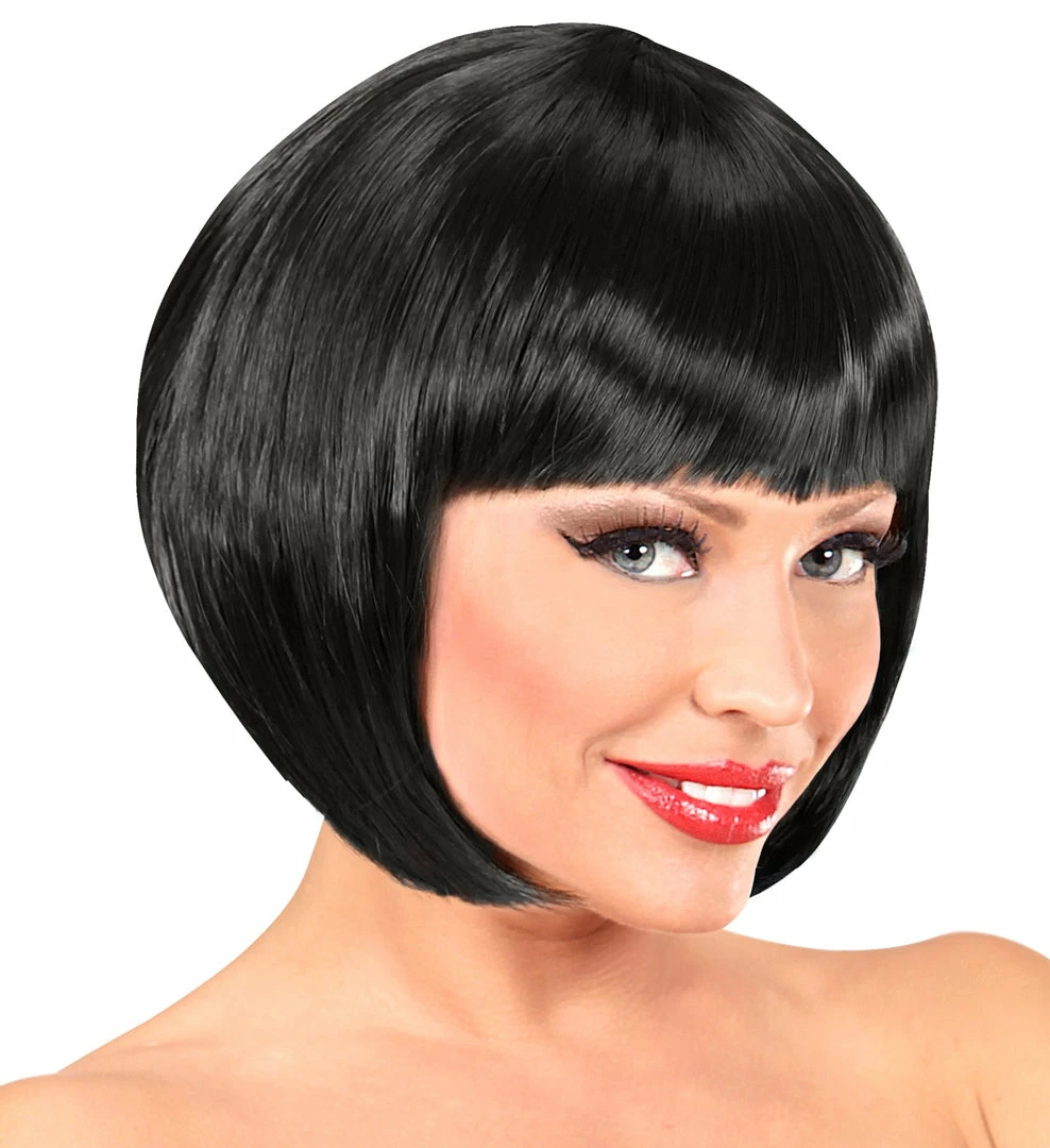 Widmann Chanel Wig Black Costume Accessories 4 Widmann Chanel Wig Black Costume Accessories