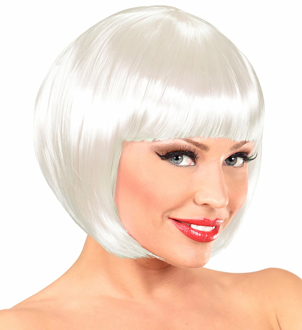 Widmann 1920's Chanel Wig White 4 Widmann 1920's Chanel Wig White
