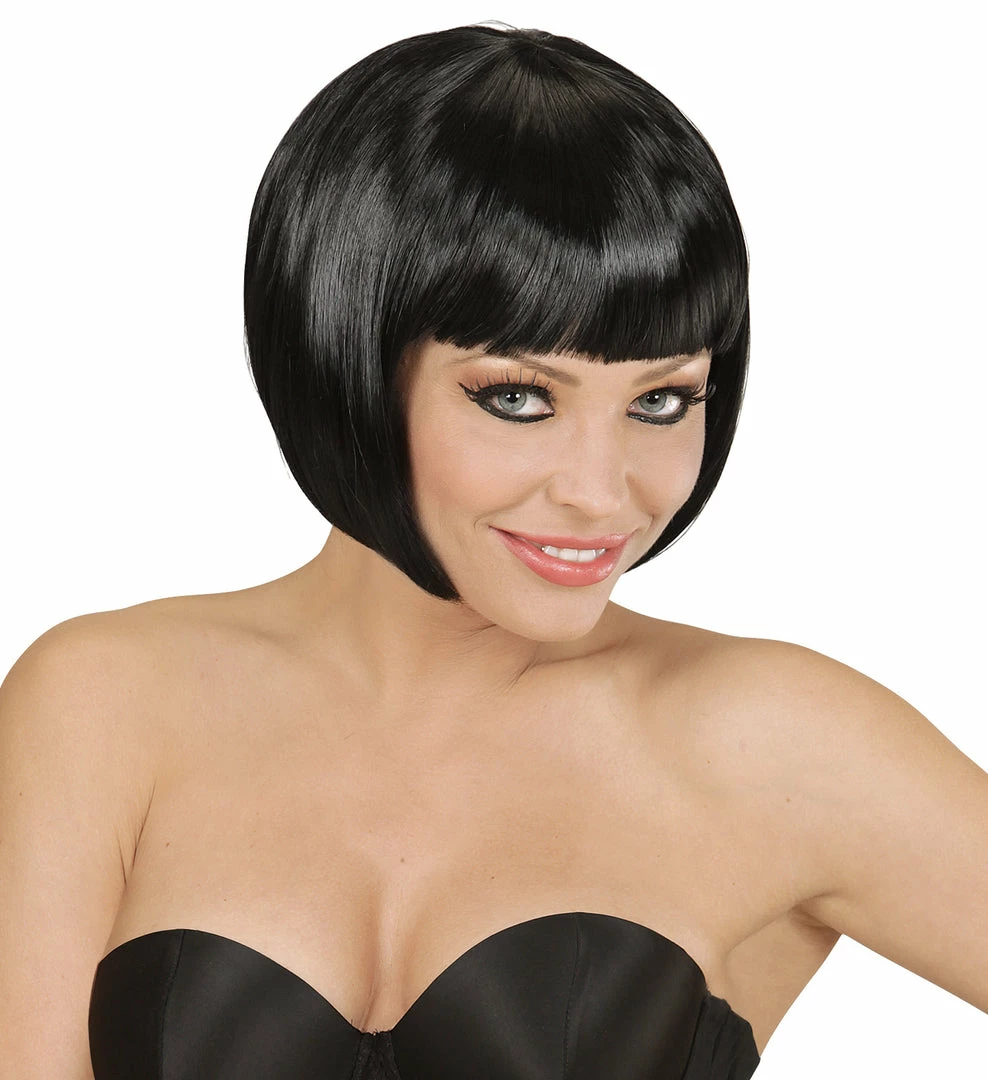 Widmann Chanel Wig Black Costume Accessories 3 Widmann Chanel Wig Black Costume Accessories