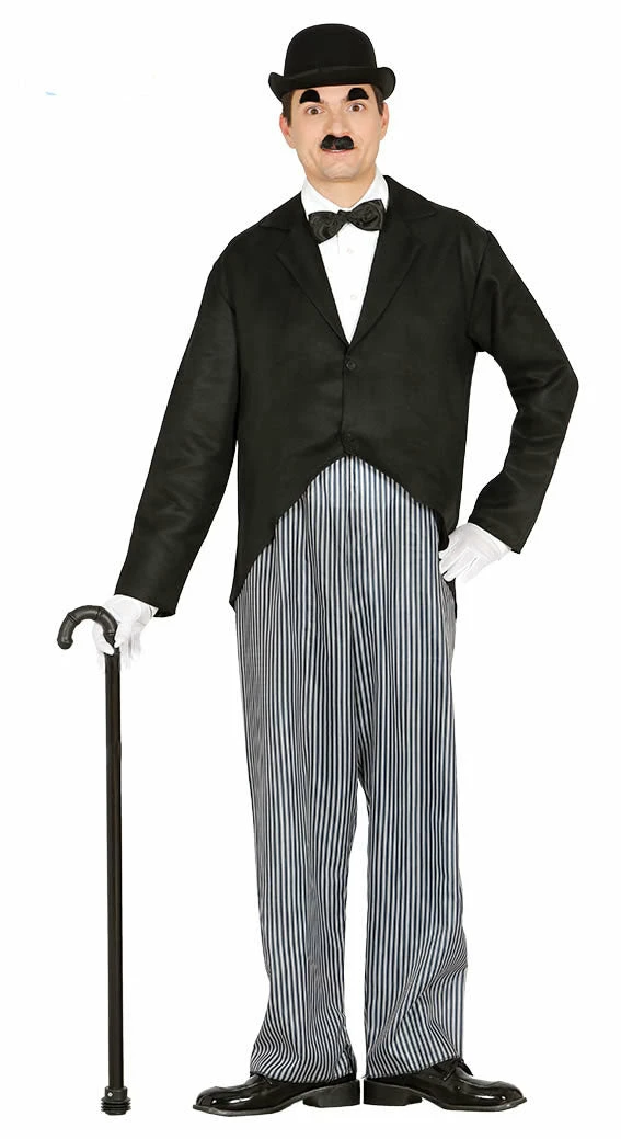 Fiestas Guirca Charlie Chaplin Costume 1920's 3 Fiestas Guirca Charlie Chaplin Costume 1920's