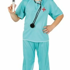 Fiestas Guirca Uniform Costumes Child Surgeon Costume
